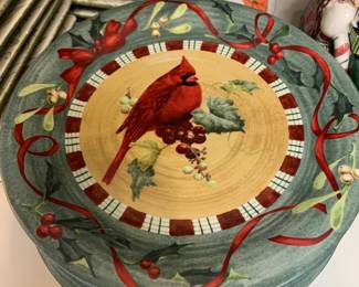 Lenox Winter Greetings Everyday Cardinal Dinnerware