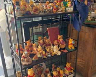 Collection of Winnie the Pooh Figurines