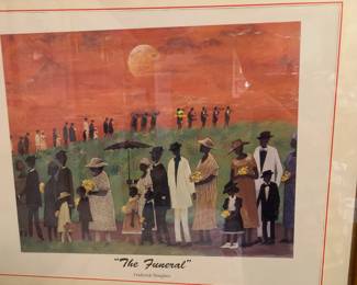 Frederick Douglass "The Funeral" Print
