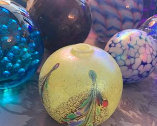 Fabulous Blown Glass Orbs