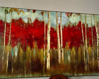 The edge by Allison Pearce Framed Canvas 