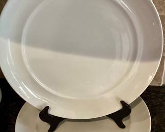 Set of 8 White Dishes