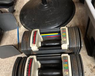 PowerBlock Adjustable Dumbells