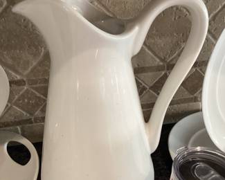 White Pitcher