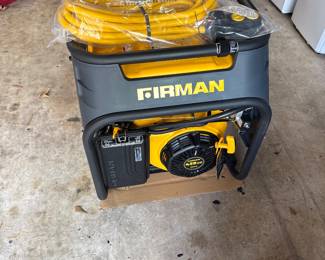 Firman Dual Fuel Portable Generator (New Never Been Used)
