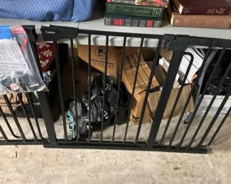 Black Metal Safety Gate