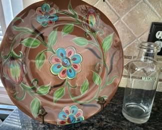 Southern Living Gail Pittman Cottage Garden Platter