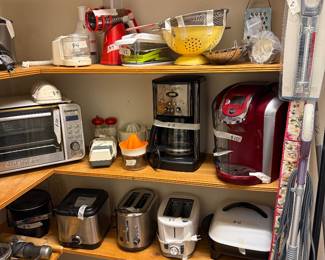Toasters and other small appliances