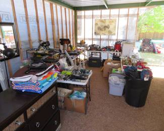 More tools, holiday decor and knick knacks