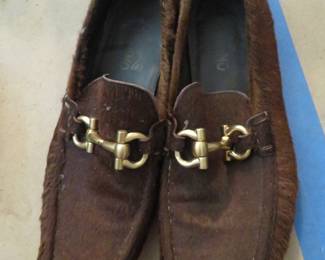 Mens Ferragamo Full Calf Hide Loafers