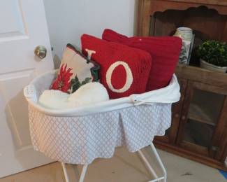 Bassinet and Tons of Pillows to be had!