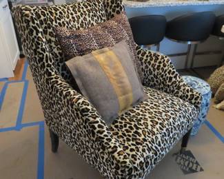 Fabulous Cheetah Print Occasional Chair