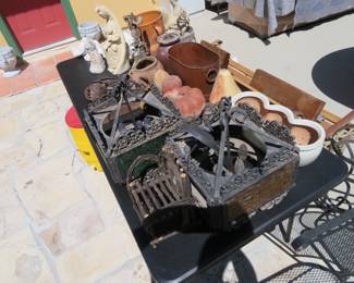 Laterns and Yard  Art and Decor