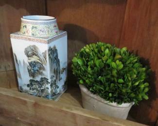 One of Many Chinese Porcelain Vases and Jars