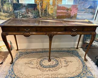 #4 Baker Furniture Console Table 54x16x27 SOLD