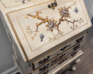 #22 Drop down painted secretary 24x16x39 $150.00