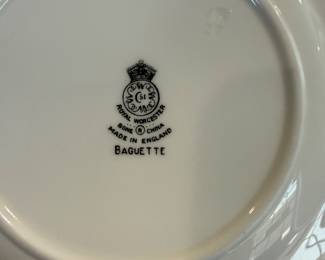 #37 Royal Worcester Baguette Enameled $150.00