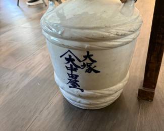 #29 Antique Sake Jug Japan Late 1800s $85.00