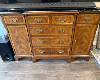 #6 Henredon Chest 49x14x31 SOLD