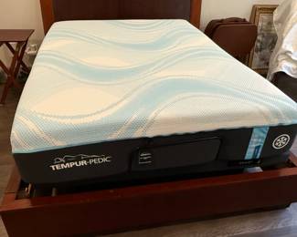 #55 Temper Ergo Prosmart Adjustable Queen size mattress set 1 year old $600.00