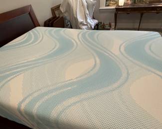 #55 Temper Ergo Prosmart Queen size mattress set 1 year old $600.00