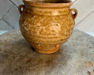 #66 "A Chinese Pottery Vessel in Pale Green Glaze from the Tang Dynasty - 1300 Years Old" $195.00