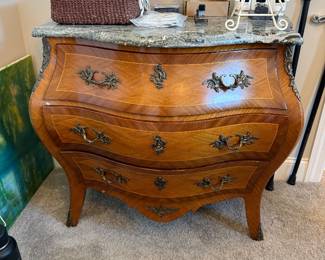 #16 Antique Chest with marble top 33x20x31 $150.00
