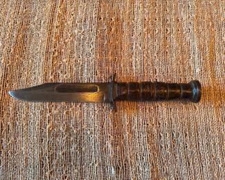 #60 WWII Navy MK2 Knife R.C.C. $80.00
