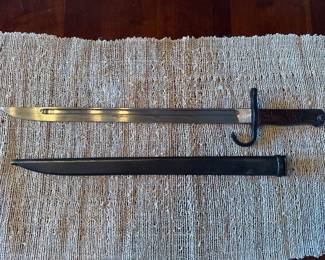 #57 WWII Japanese Training Bayonet $100.00