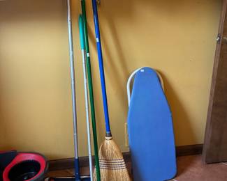 Brooms, Cleaning Supplies