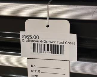 Craftsman 4-Drawer Tool Chest