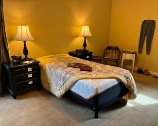 Sealy Ease Adjustable Tin Base, Tempurpedic Twin Size Mattress