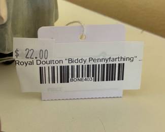 Royal Doulton "Biddy Pennyfarthing" Figurine