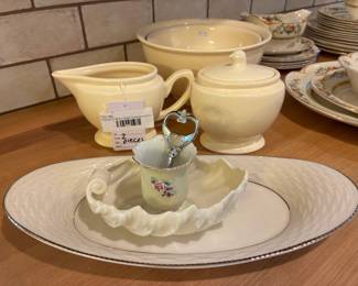 Thomas O'Brien Duck Creamer and Sugar Set