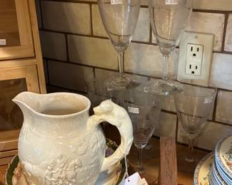 Wedgewood Hound Pitcher