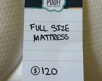 Full Size Mattress