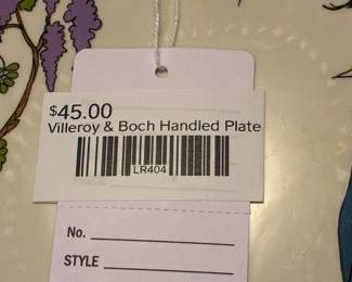 Villeroy & Boch Handled Plate