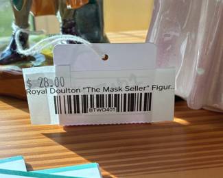 Royal Doulton " The Mask Seller" Figurine