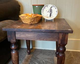 Wood Side Table