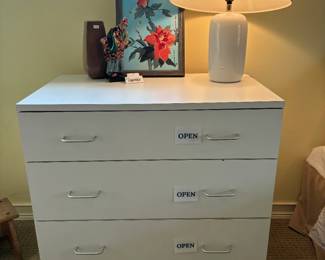 White Side Table, Royal Doulton "Carpet Seller" Figurine