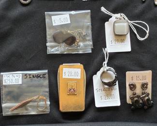 Sterling Ring, Earrings