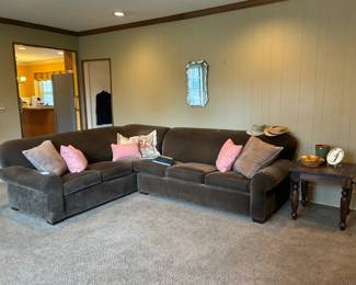 Drexel Heritage Velour Sectional