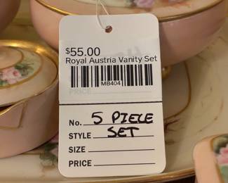 Royal Austria Vanity Set
