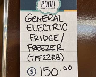 General Electric Fridge/Freezer
