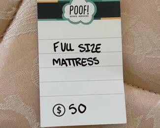Full Size Mattress