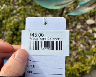 Metal Yard Spinner