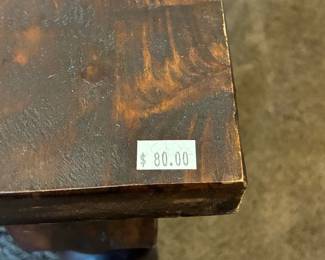 Wood Side Table