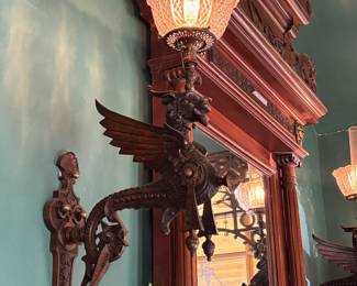 Gargoyle/Dragon  sconces