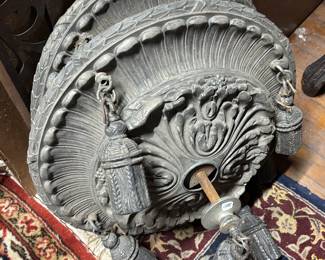 Pair of light fixtures