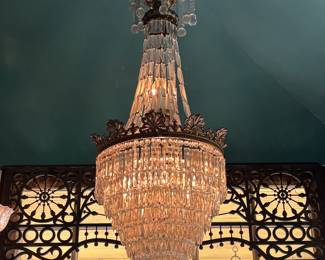 Crystal chandelier